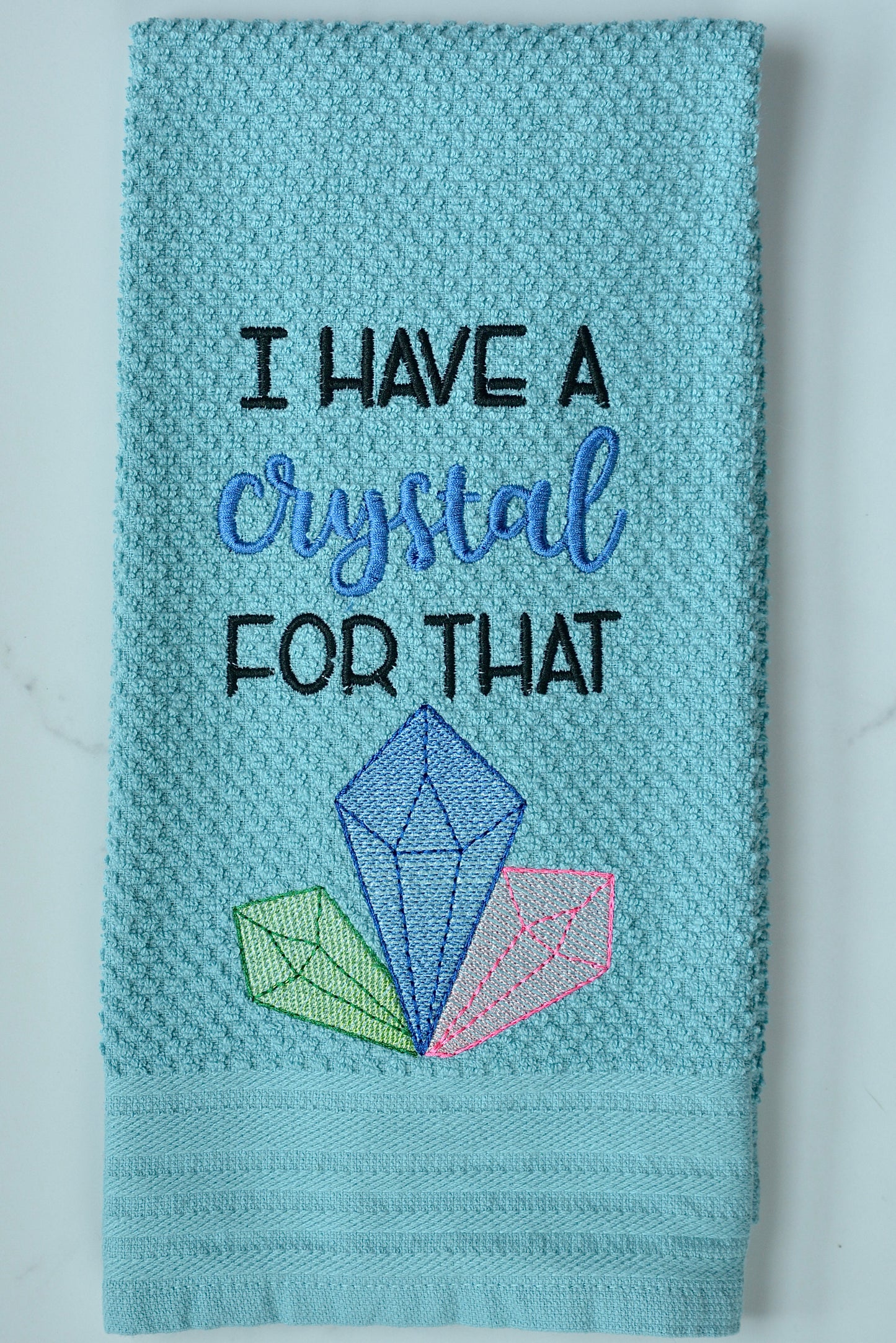 I Have a Crystal for That Hand Towel