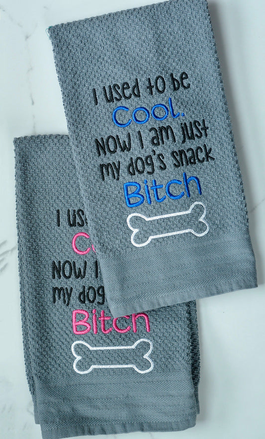 Dog’s Snack Bitch Hand Towel