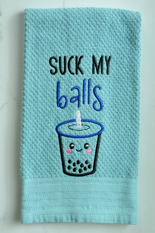 Suck My Balls Hand Towel