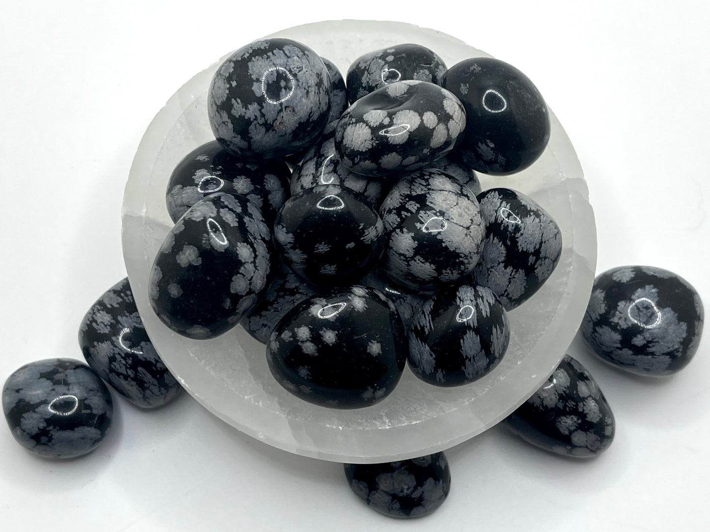 Snowflake Obsidian Tumble